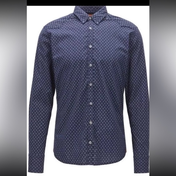 MENS HUGO BOSSChill CASUAL SHIRT SZ XL Extra SlimFIT New With Tags $173